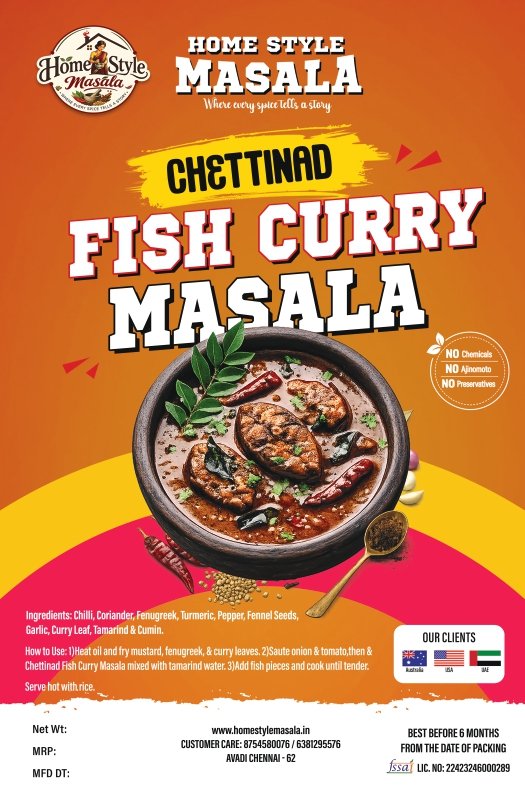 Chettinad Fish Curry Masala