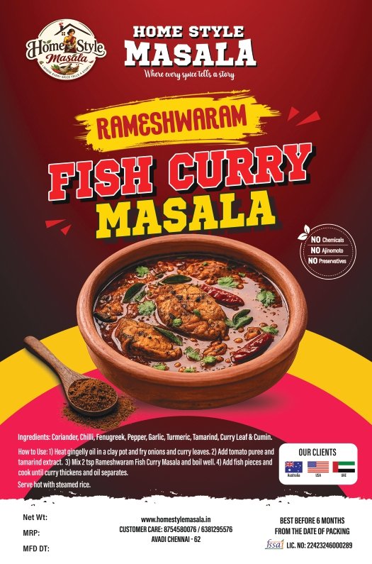Rameswaram Fish Curry Masala