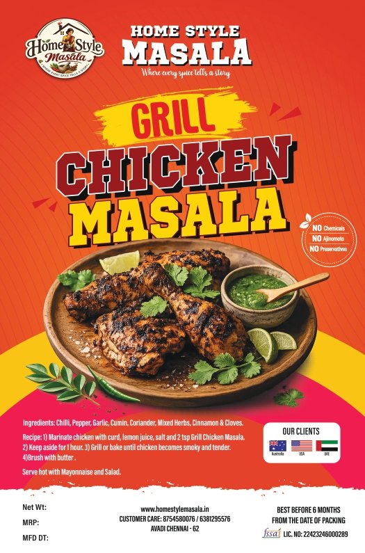 Grill Chicken Masala