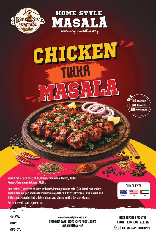 Chicken Tikka Masals