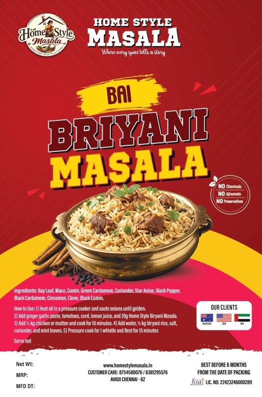 Bai Birayani Masala
