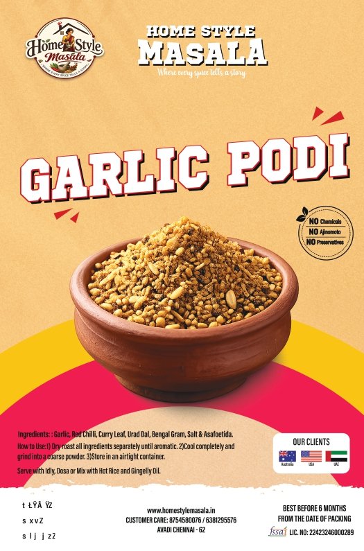garlic idli powder