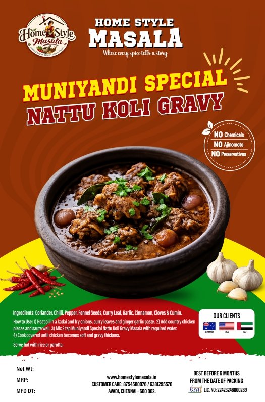 Muniyandi Spl Nattu Koli Gravy