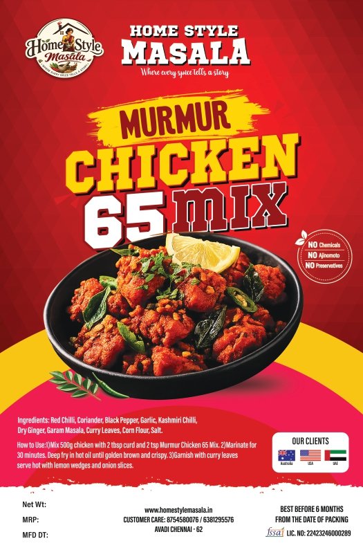 Murmur Chicken 65 Mix