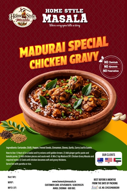 Madurai spl Chicken Gravy