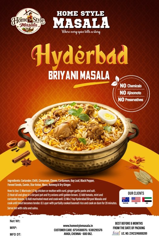 Hyderabad Briyani Masala