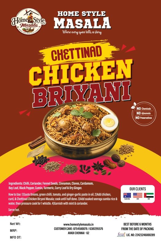 Chettinad Briyani Masala